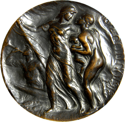 Belgio 1920 medaglia campagne - 1920, "campagne
