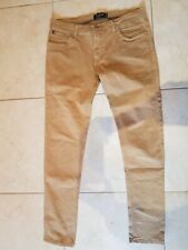 lotto 1324b jeans pantaloni uomo ALCOTT tg.50 size 36 NERO marrone chiaro