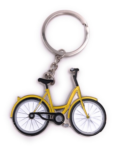 Bicicletta giallo come - bicicletta,