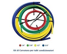 Kit di curvatura piegatubi per condizionamento - sonde 1/4 - 3/8 - 1/2 - 5/8 per