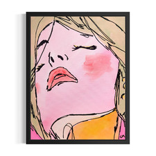 Quadro Ritratto Donna 11x14