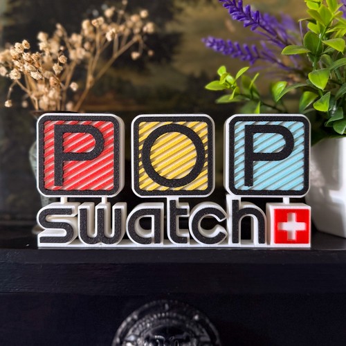 Pop swatch orologio logo - pop,