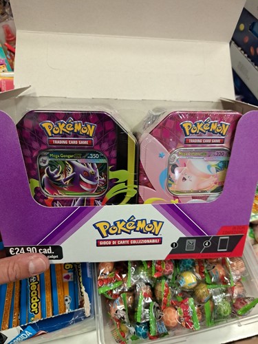 Pokemon tin collezione - collezione, mega