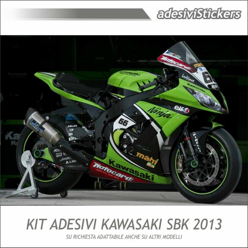 Kit adesivi moto kawasaki - adesivi,