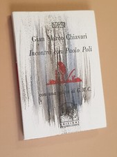 Gian Marco Chiavari: INCONTRO CON PAOLO POLI Pulcinoelefante  1018-1995, tema A