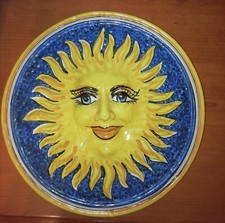 Grande Sole In Ceramica Di