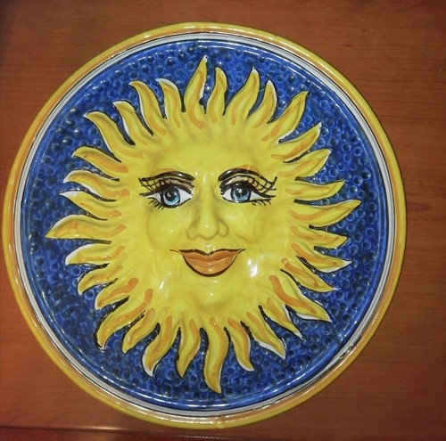 Grande sole ceramica di - sole, in