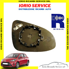 PIASTRA SPECCHIO TERMICO SINISTRO CON VETRO TOYOTA YARIS 2011>2020 SPECCHIETTO 