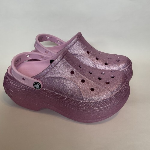 Zoccoli rosa bella glitter - zoccoli,