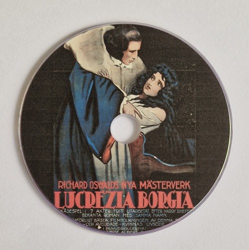 Lucrezia borgia 1922 dvd - lucrezia,