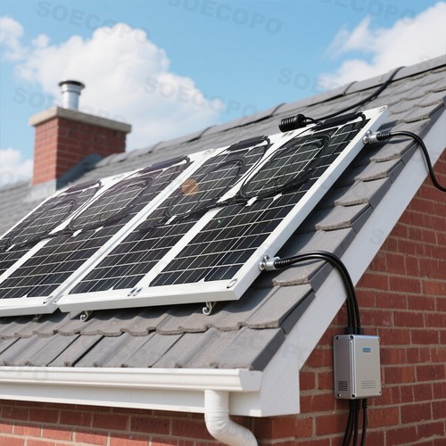 Set pannelli solari 2400w - 【set】pannelli,