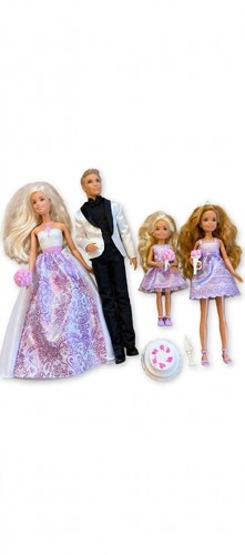 Set bambole stile barbie - set,