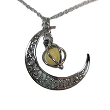 Collana Mezzaluna Tono Argento