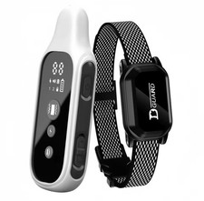 COLLARE ADDESTRAMENTO CANE 800m Impermeabile Antiabbaio Digitale Telecomando LCD