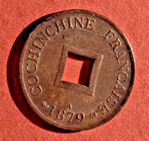 Sapèque 1879 cochinchine - sapèque,
