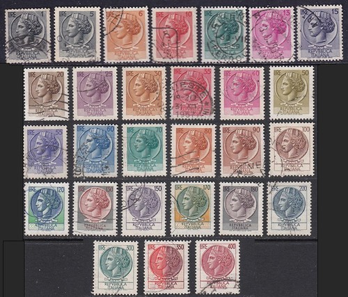 Italia 1955 turrita - italia, fil