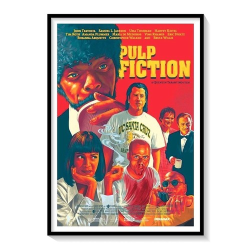 Pulp fiction locandina - pulp,