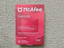 McAfee LiveSafe 2026 Unlimited