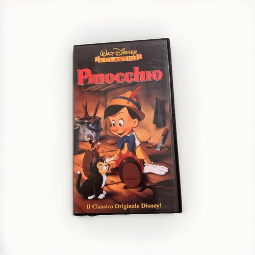 Vhs pinocchio 1997 animazione - pinocchio,