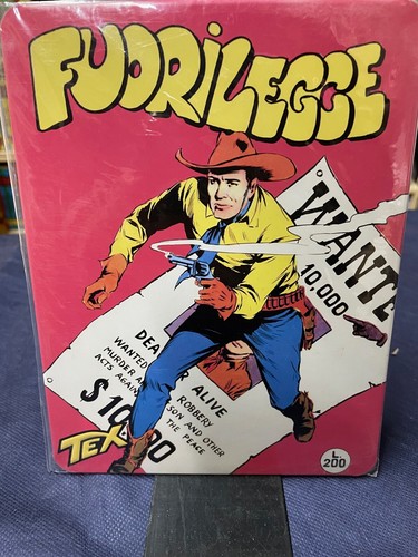Tex fuorilegge targa - targa, in