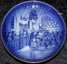 1994 BING&GRONDAHL PIATTI DI NATALE GIUBILEO 1895-1995 PRIMA SCELTA