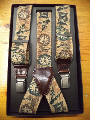 Bretella con orologi - bretella, 36