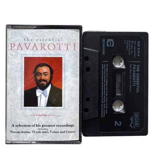 Pavarotti tape cassette - tape,