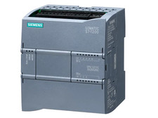 CPU PLC Siemens SIMATIC S7-1200 ingressi: 6 digitale, 2 interruttori analogico