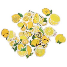  Confezione 50 Pezzi Adesivi Decalcomanie Limone Computer Adesivi Decorativi Adorabili