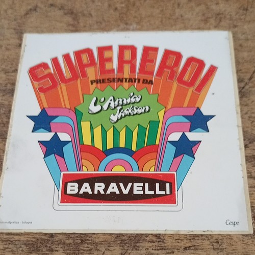 Baravelli figurina adesivo - baravelli, figurina/adesivo