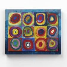 Quadro kandinsky cerchi - kandinsky,