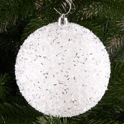 Palline natale glitterate - natale,