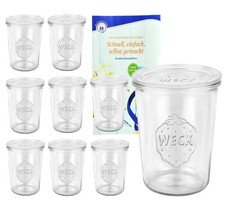 9 bicchieri Weck 850 ml