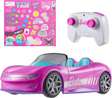 Barbie - Cabrio RC, Auto Rosa