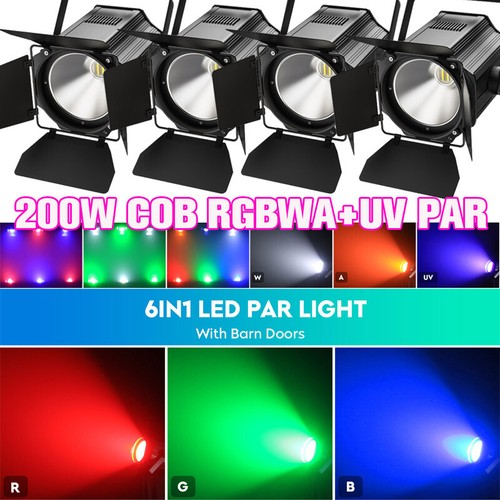 200 rgbwa uv led cob - uv,