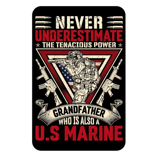 Adesivo sticker marine - adesivo, u.s.