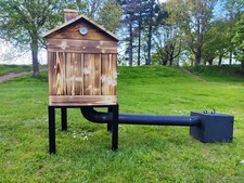 Affumicatoio in legno nuovo