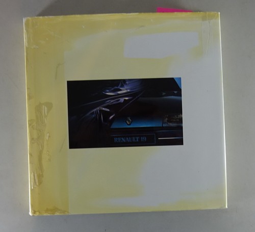 Libro illustrato renault r19 - illustrato,