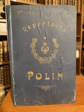 Répertoire Polin. 2ème