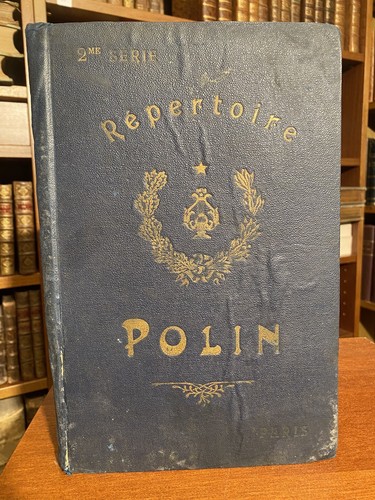 Répertoire polin 2ème - répertoire,