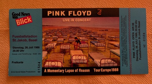 Biglietto pink floyd tour - floyd,