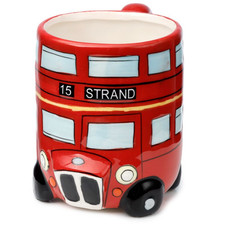 Tazza Routemaster London Icons rossa a forma di autobus 460 ml ceramica ricordo britannico regalo