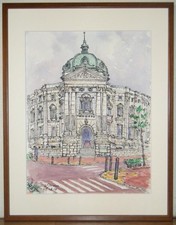 Isamu Kaki "Paesaggio marino"