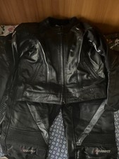 tuta moto pelle divisibile