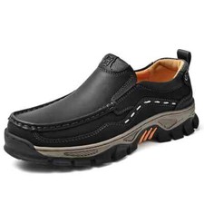 Scarpe slip on uomo pelle
