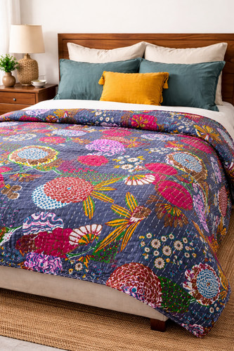 Trapunta kantha vintage - kantha, antica