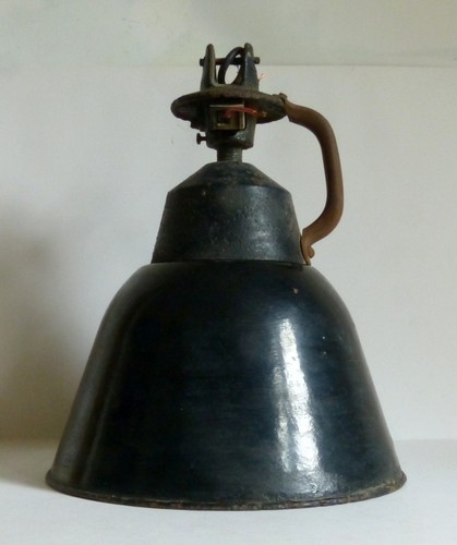 Antica lampada officina - antica,
