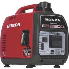 Generatore Inverter Honda, 2200 Watt di Sovratensione, 1800 Watt Classificati, Modello# EB2200ITAN