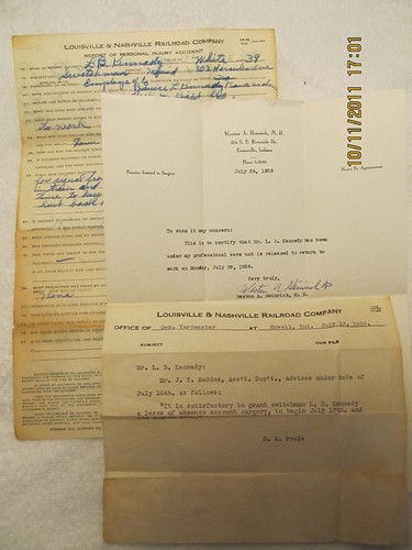 Rapporto sugli incidenti - , 1956