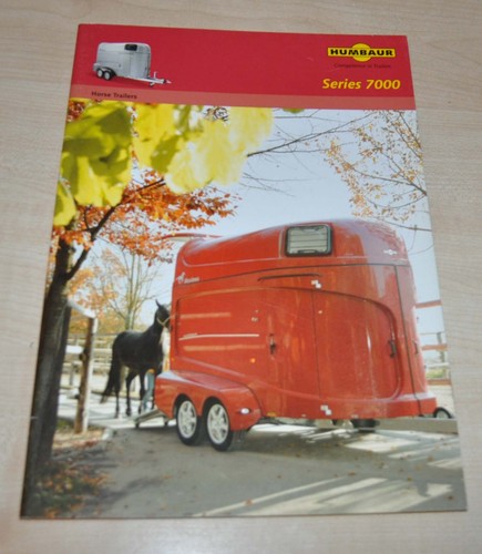 Brochure depliant humbaur - brochure,